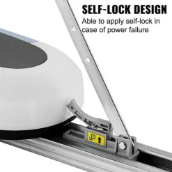 Garageportöppnare, 1000N dragkraft, fjärrkontroll, tyst drift