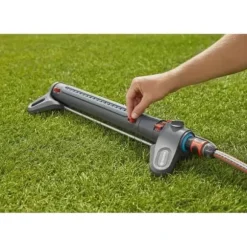GARDENA AquaZoom L oscillerande sprinkler - Yta 350m² - Räckvidd 21m - UV- och frostbeständig - 5 års garanti
