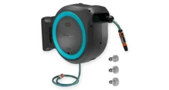 Gardena Batteridriven väggslanglåda PowerRoll 40 Meter - Solo