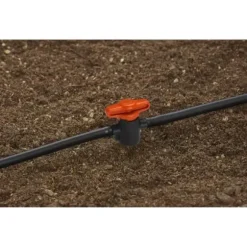 Gardena Mikro-Droppsystem Avstängningsventil - 4,6 mm - För reglering eller avstängning på varje slang - Innehåll 2 delar (13217-26)