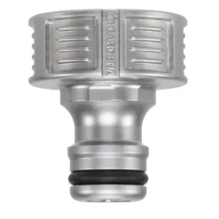 GARDENA Premium 20/27 krankoppling – Tillverkad av metall – Antistänksystem – Installation för OGS-anslutning – 5 års garanti