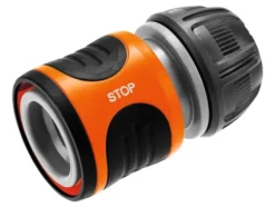 Gardena slangkoppling med vattenstopp 1/2"