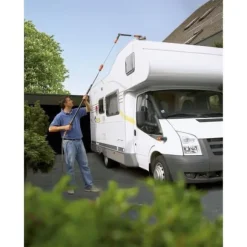 GARDENA teleskopiskt vattenhandtag - Cleansystem® - 155 - 260 cm - Aluminium & halkfri beläggning