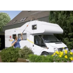 GARDENA teleskopiskt vattenhandtag - Cleansystem® - 155 - 260 cm - Aluminium & halkfri beläggning