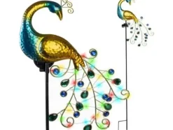 Gardlov 25281 peacock solar lamp