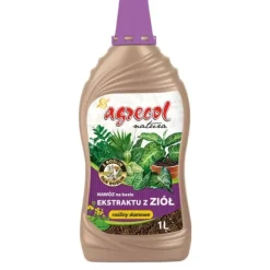Gödselmedel baserat på örtextrakt för krukväxter 1 l Agrecol