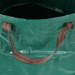 Gecosac - 2770 - Trädgårdssäck för Gröna Avfall 120L, Självbärande, Hållbar, Vattentät Sack med 3 Handtag
