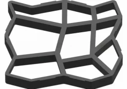 Gjutform för Stenläggning Trädgårdsplattor & Marksten 36x36x3.6cm