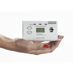 Gloria KO2D Kolmonoxid-detektor batteri Detektering Kolmonoxid