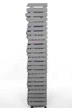 Grå grönsakslådor på hjul RAWA /bredd 77cm