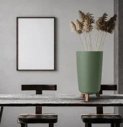 GRACIA TUBUS SLIM DGTL240 blomkruka på ben | Vit