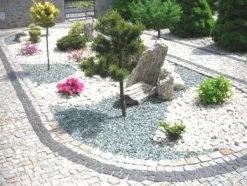 Granit Trädgårdssten Dekorativ VIT MARIANNA 8-16mm 20kg Biovita