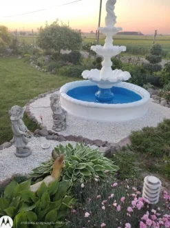 Granit Trädgårdssten Dekorativ VIT MARIANNA 8-16mm 20kg Biovita