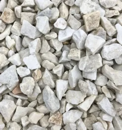 Granit Trädgårdssten Dekorativ VIT MARIANNA 8-16mm 20kg Biovita