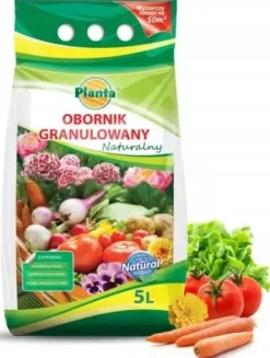 Granulerad naturgödsel BIO 5 l