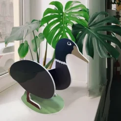 Gör-det-själv djur blomkruka Tecknad Desktop Suckulenta Planter Trädgård prydnad hantverk