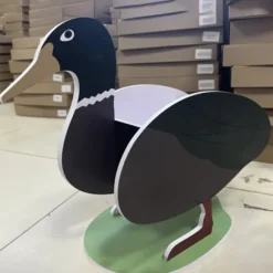 Gör-det-själv djur blomkruka Tecknad Desktop Suckulenta Planter Trädgård prydnad hantverk