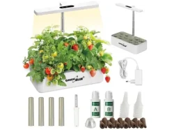 GreenBlue Intelligent odlingssystem för inomhusväxter, SMART kruka, 4L kapacitet, 220-240V AC 50/60Hz 0,4A GB133