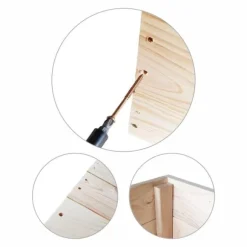 Grönsaksträdgårdslåda - avelslåda - 120x80x18 cm - trä - med markduk