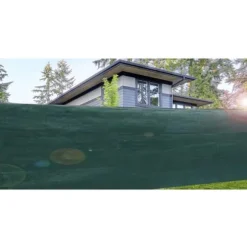 Grönt maskeringsnät, 50 m, för 1,5 m staket