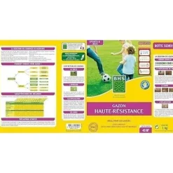 Gräs - BHS - Hög motståndskraft 1 kg - Intensiv användning