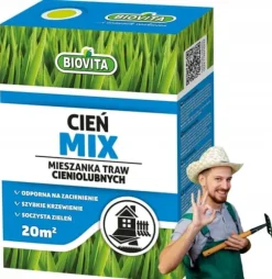 Gräsblandning Cieńmix 0,5 kg Gräsmatta för skuggade platser, skuggtålig