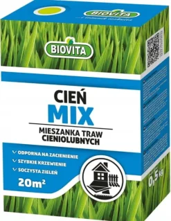 Gräsblandning Cieńmix 0,5 kg Gräsmatta för skuggade platser, skuggtålig