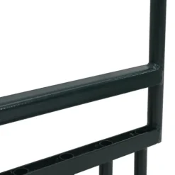 Gräsluftare med 5 ihåliga pinnar grönt pulverlackerat stål