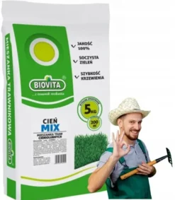 Gräsmatta Cieńmix 5 kg För mörka gräsmattor