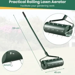 Gräsmattebeluftare, 46x130 cm/53x130 cm, Grön