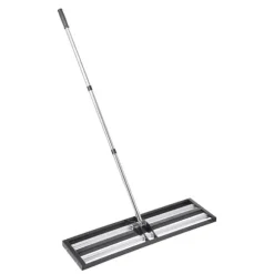 Gräsmatteutjämnare - Handhållen jordutjämnare - Justerbart handtag 213,1 cm - Platta 91,4x25,4 cm - Rostbeständig metall - Ergonomisk - För golfgreen | CDON