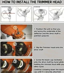 Grästrimmarhuvud Stihl AutoCut C6-2 - m8*1.25 Skärhuvud