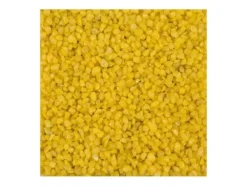 Gul dekorationsgrus, 370 ml.