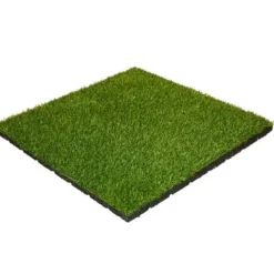 Gummikakel med konstgräs på 30 mm - 50x50 cm