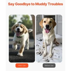 Gummimulchrulle 4-Pack, Landskapsarkitektur Matta 120x4,5 tum, Långvarig och Miljövänlig Gummimulchmatta