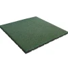 Gummiplatta 25mm - 50x50 cm - Grön