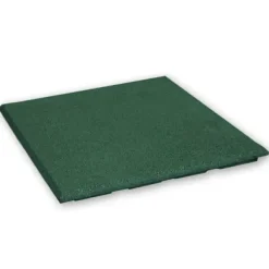 Gummiplatta 20mm - 50x50 cm - Grön