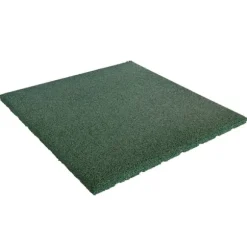 Gummiplatta 20mm - 50x50 cm - Grön