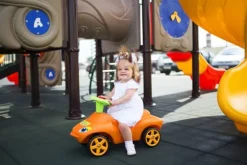 Gummiplattor 55 mm - 1 m2 (4 plattor à 50 x 50 cm) - Grön