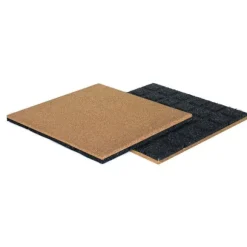 Gummiplattor 50 x 50 cm - 30 mm tjocka - UV-beständiga - Beige