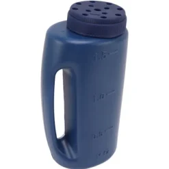 Handhållen gödselspridare Handhållen gräsfröspridare Grödspridning Saltsåddkruka Blå