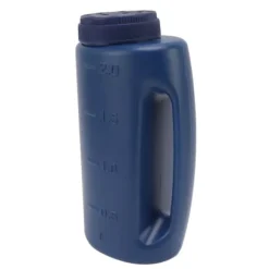 Handhållen gödselspridare Handhållen gräsfröspridare Grödspridning Saltsåddkruka Blå