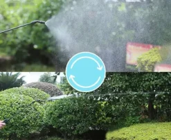 Handhållen, tryckspruta, 8 l, axelmonterad