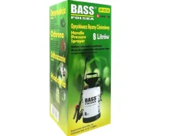Handhållen, tryckspruta, 8 l, axelmonterad