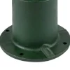 Handvattenpumpstativ, 22,86x22,86x66 cm, Grön, Gjutjärn