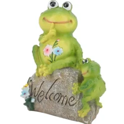 Hartsdjur Sittande Stenfigur Dekoration Gräsmatta Trädgård Innergård Ornament