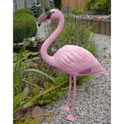 Hartsflamingo - Höjd 88 cm - UBBINK trädgårdsdekoration