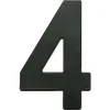 Haushalt House Number 4 Mb-4 145Mm Black