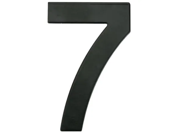 Haushalt House Number 7 Mb-7 145Mm Black