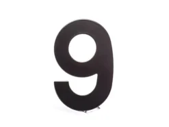 Haushalt House Number 9 Mb-9 145Mm Black